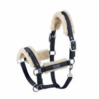 Eskadron Halfter Doublepin FauxFur Platinum 2022, Kunstfellhalfter Eskadron Halfter Doublepin FauxFur Platinum 2022, Kunstfellhalfter