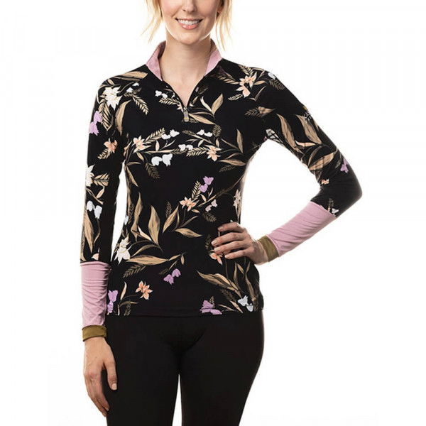 Kastel Denmark Shirt Damen, Tropical, Trainingsshirt, langarm