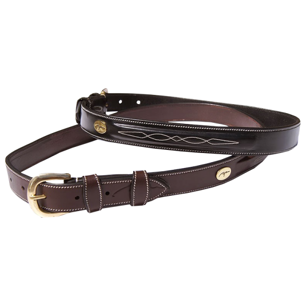Dyon Reitgürtel Fancy Stitch, Leder