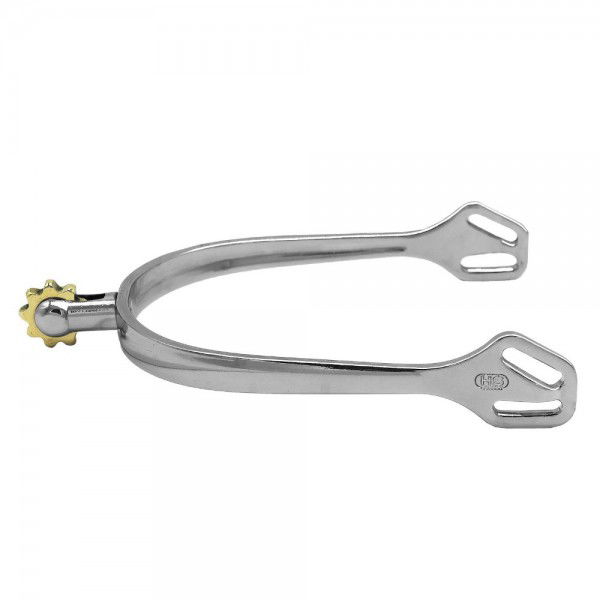 HS Sprenger Sporen Ultra fit, Comfort Roller Soft Point, mit Balkenhol Schlaufe, mit Zackenrad