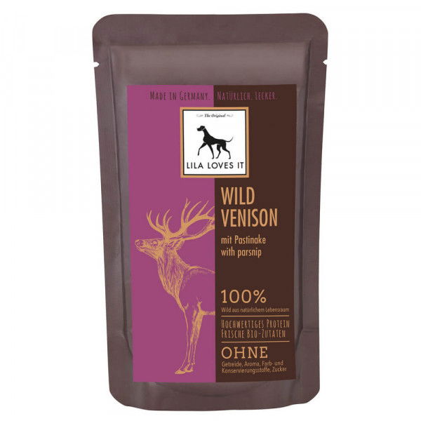 Lila Loves It Hundefutter Wild mit Pastinake, Nassfutter