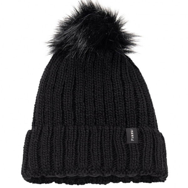 Pikeur Mütze Damen mit Fellimitatbommel HW22, Strickmütze
