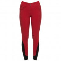 Cavalleria Toscana Reithose Damen CT Team Red Stripe FS22, Vollbesatz, Full-Grip Cavalleria Toscana Reithose Damen CT Team Red Stripe FS22, Vollbesatz, Full-Grip