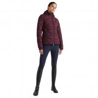 Tommy Hilfiger Equestrian Jacke Damen Mid-Weight Re-Down HW22, Daunenjacke Tommy Hilfiger Equestrian Jacke Damen Mid-Weight Re-Down HW22, Daunenjacke