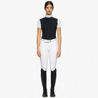 Cavalleria Toscana Turniershirt Damen Micro Sequins FS22, kurzarm Cavalleria Toscana Turniershirt Damen Micro Sequins FS22, kurzarm