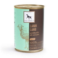 Lila Loves It Hundefutter Lamm mit Süßkartoffel, Nassfutter, sensitiv Lila Loves It Hundefutter Lamm mit Süßkartoffel, Nassfutter, sensitiv