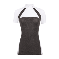 Laguso Turniershirt Damen Blake Leavesdots HW21, kurzarm Laguso Turniershirt Damen Blake Leavesdots HW21, kurzarm
