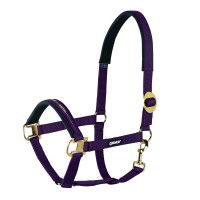 Eskadron Halfter Sliding Buckle vermessingt, Nylonhalfter Eskadron Halfter Sliding Buckle vermessingt, Nylonhalfter
