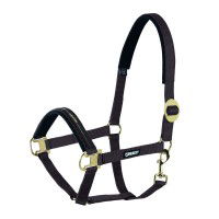 Eskadron Halfter Sliding Buckle vermessingt, Nylonhalfter Eskadron Halfter Sliding Buckle vermessingt, Nylonhalfter