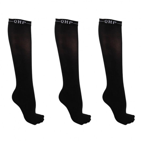 QHP Reitsocken Color, Kniestrümpfe, 3er Set