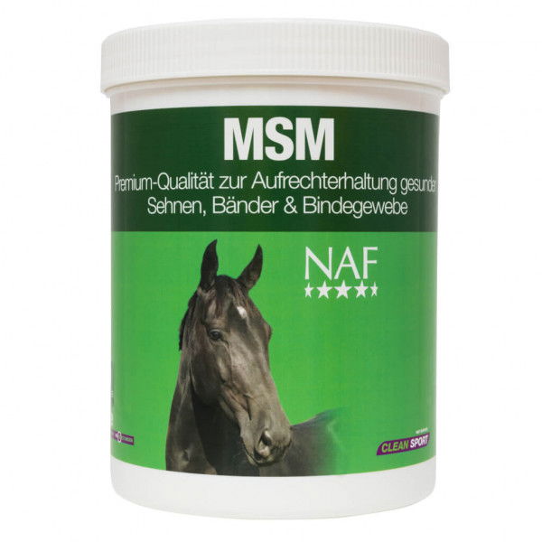 NAF Ergänzungsfutter MSM, Gelenke