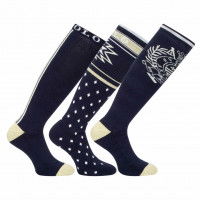 HV Polo Reitsocken HVPHarper HW22, Turniersocken, 3er Pack HV Polo Reitsocken HVPHarper HW22, Turniersocken, 3er Pack