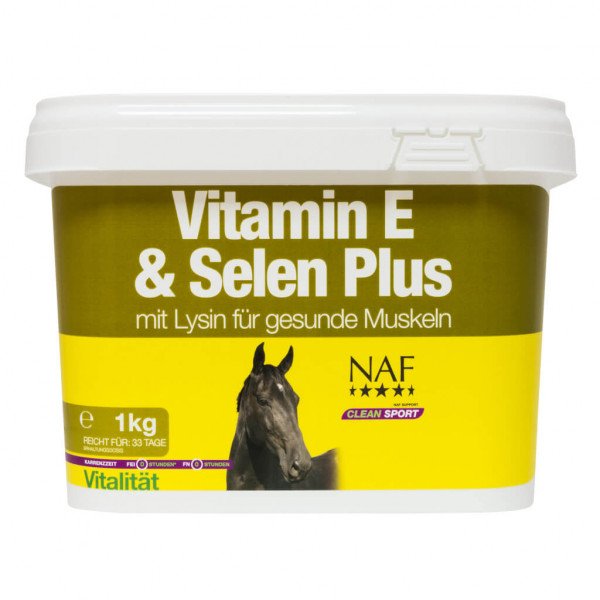 NAF Ergänzungsfutter Vitamin E und Selenium Plus, Mineralfutter