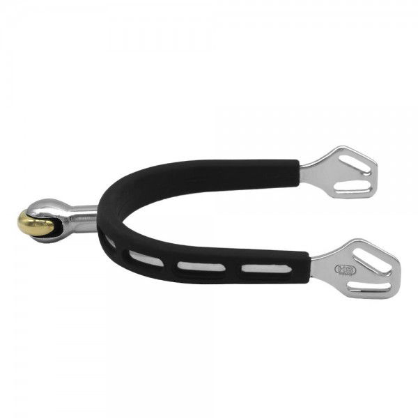 HS Sprenger Sporen Ultra fit Extra Grip, Comfort Roller Super Soft, mit Balkenhol Schlaufe