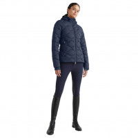 Tommy Hilfiger Equestrian Jacke Damen Mid-Weight Re-Down HW22, Daunenjacke Tommy Hilfiger Equestrian Jacke Damen Mid-Weight Re-Down HW22, Daunenjacke