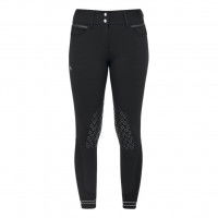 Cavalleria Toscana Reithose Damen Silicone Print CT Logo Riding HW22, Knee-Grip Cavalleria Toscana Reithose Damen Silicone Print CT Logo Riding HW22, Knee-Grip