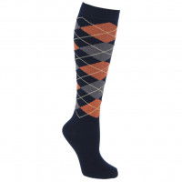 Covalliero Reitsocken Karo HW22, Kniestrümpfe Covalliero Reitsocken Karo HW22, Kniestrümpfe