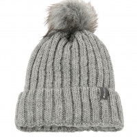 Pikeur Mütze Damen mit Fellimitatbommel HW22, Strickmütze Pikeur Mütze Damen mit Fellimitatbommel HW22, Strickmütze