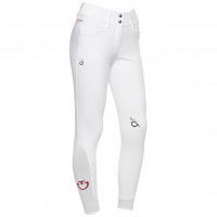 Cavalleria Toscana Reithose Damen CT Team Red Stripe FS22, Vollbesatz, Full-Grip Cavalleria Toscana Reithose Damen CT Team Red Stripe FS22, Vollbesatz, Full-Grip