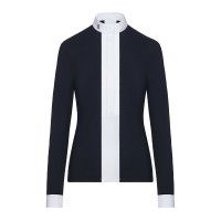 Cavalleria Toscana Damen Turniershirt Pleated Jersey L/S HW20, langarm Cavalleria Toscana Damen Turniershirt Pleated Jersey L/S HW20, langarm