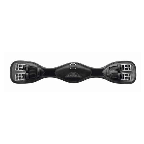 Equiline Sattelgurt Anatomic BD605, Kurzgurt, Dressurgurt, Leder