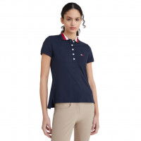 Tommy Hilfiger Equestrian Poloshirt Damen TH Style FS22, kurzarm Tommy Hilfiger Equestrian Poloshirt Damen TH Style FS22, kurzarm